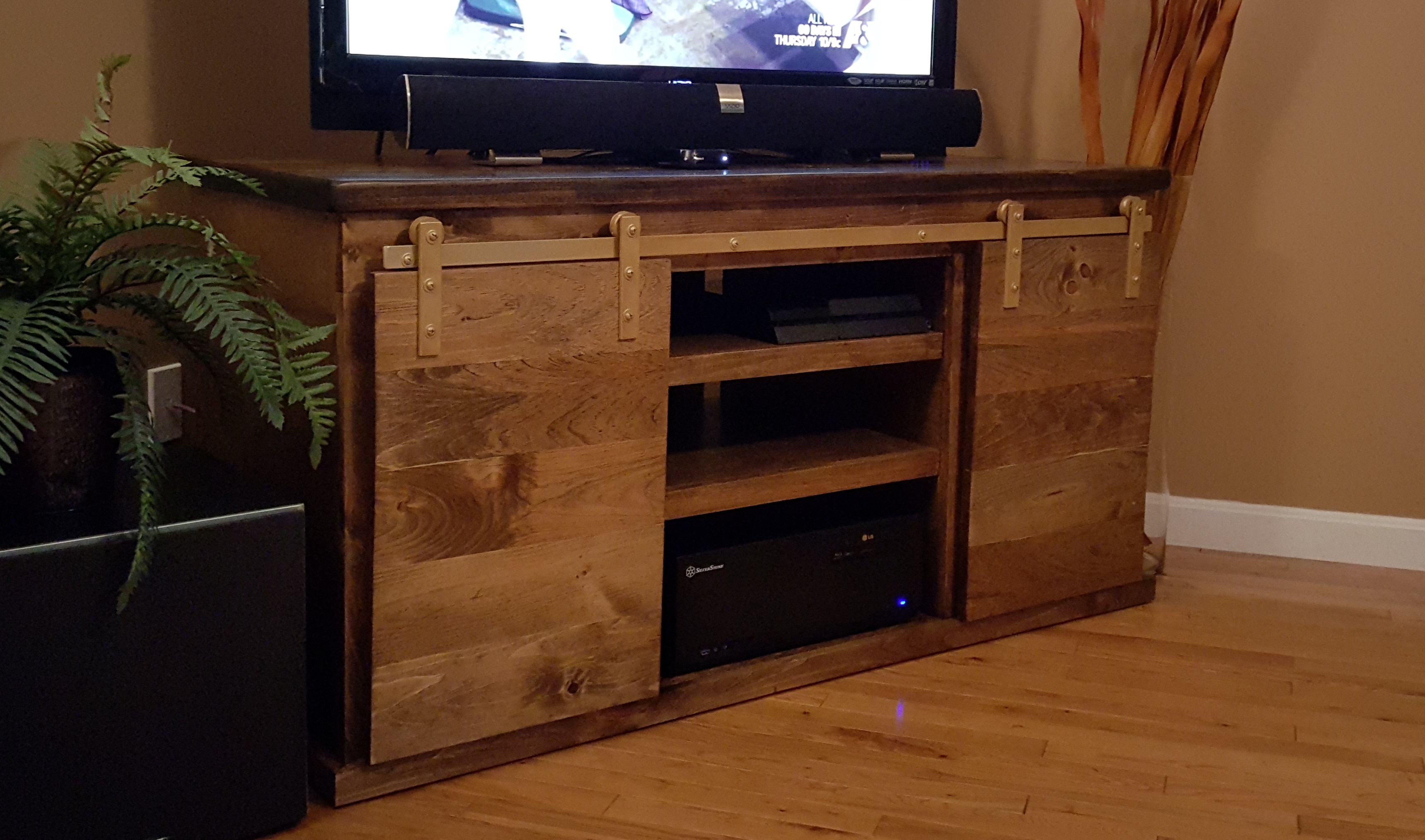 Tv Stands Sliding Doors