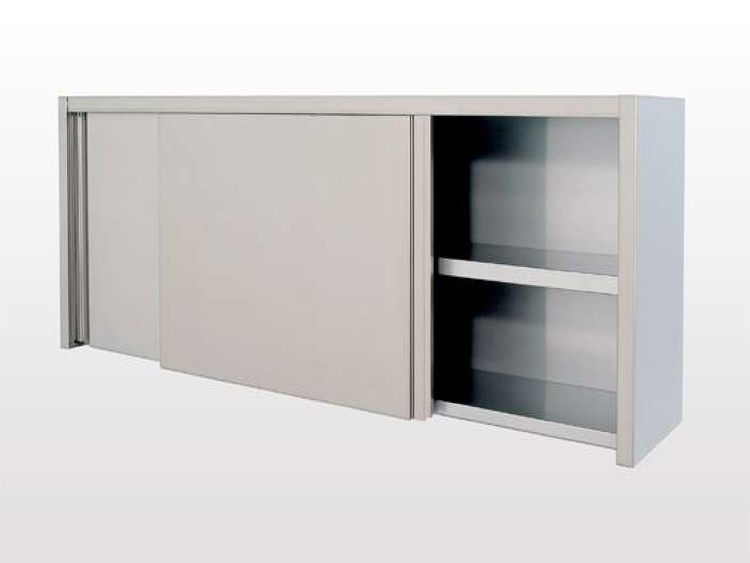 Wall Mounted Cupboard With Sliding Doors