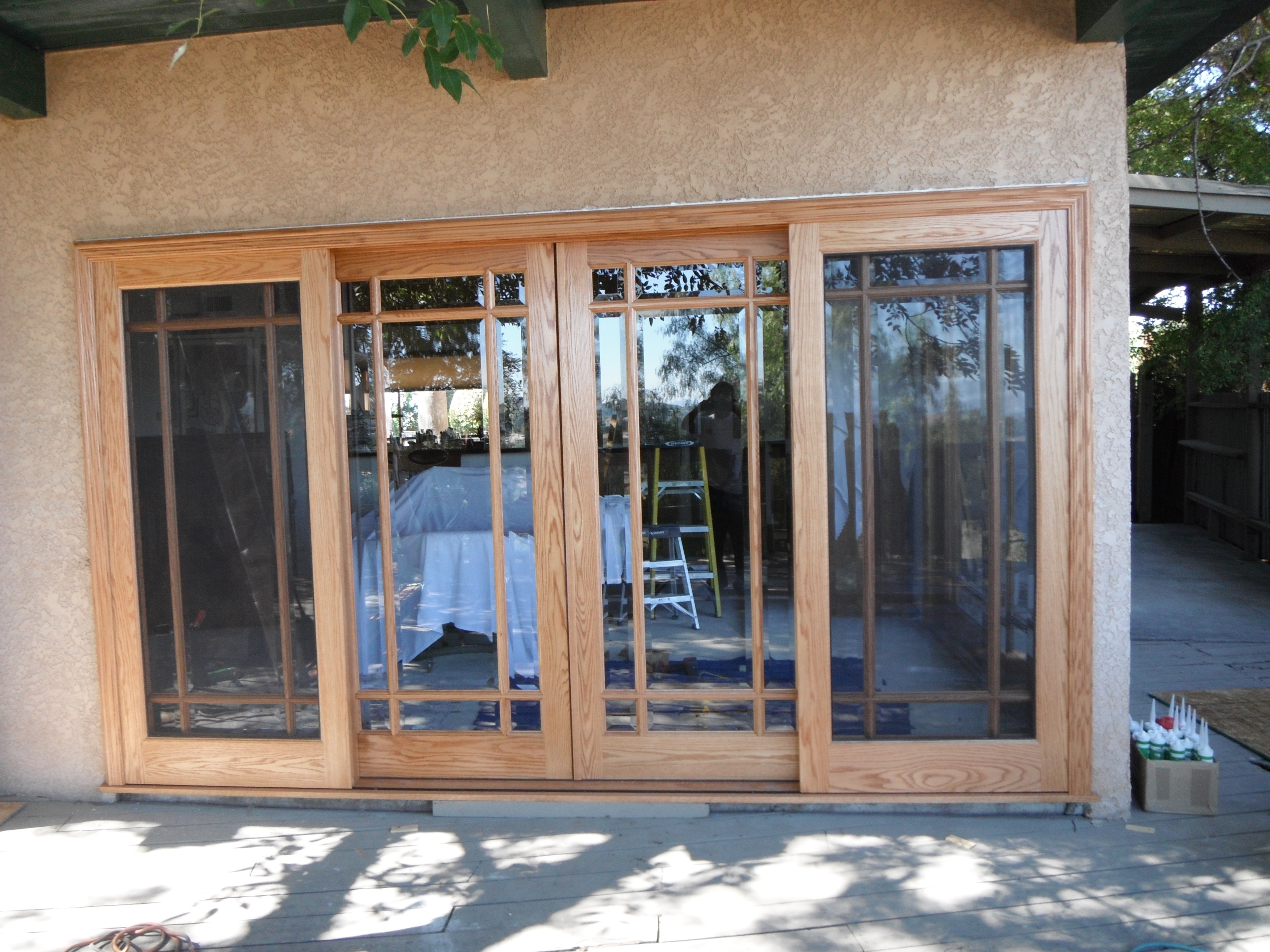 Wood Sliding Patio Doors Design