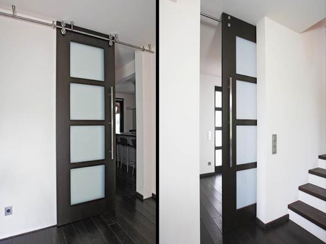 Ceiling Mounted Interior Sliding Doors1280 X 960