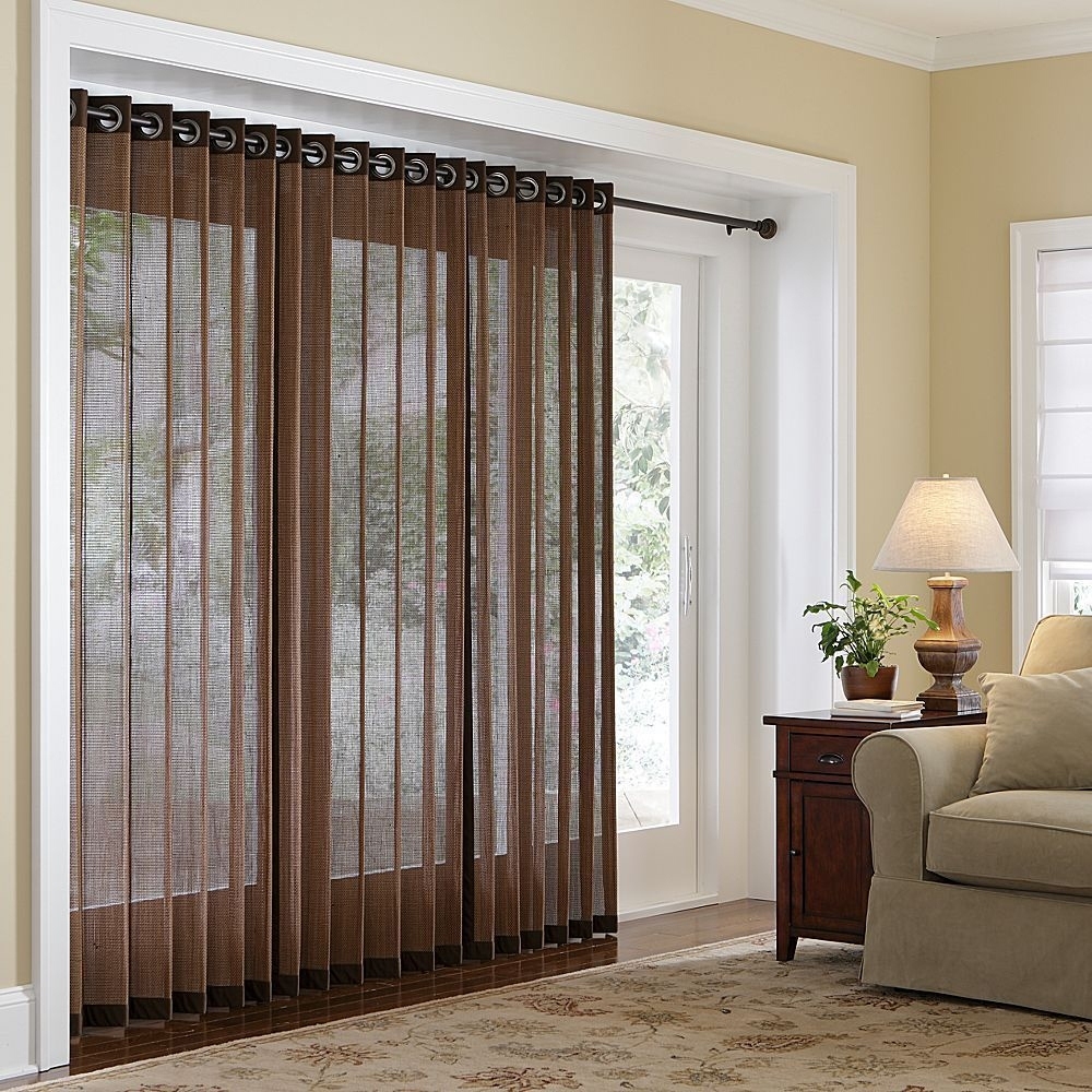 Drapes For Sliding Glass Doors Blindswindow treatments for sliding glass doors blind john robinson