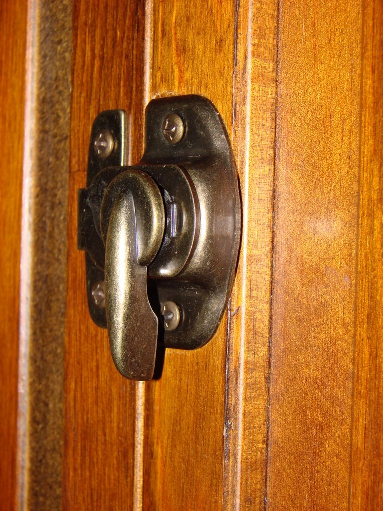 Hook Latch For Sliding Doors