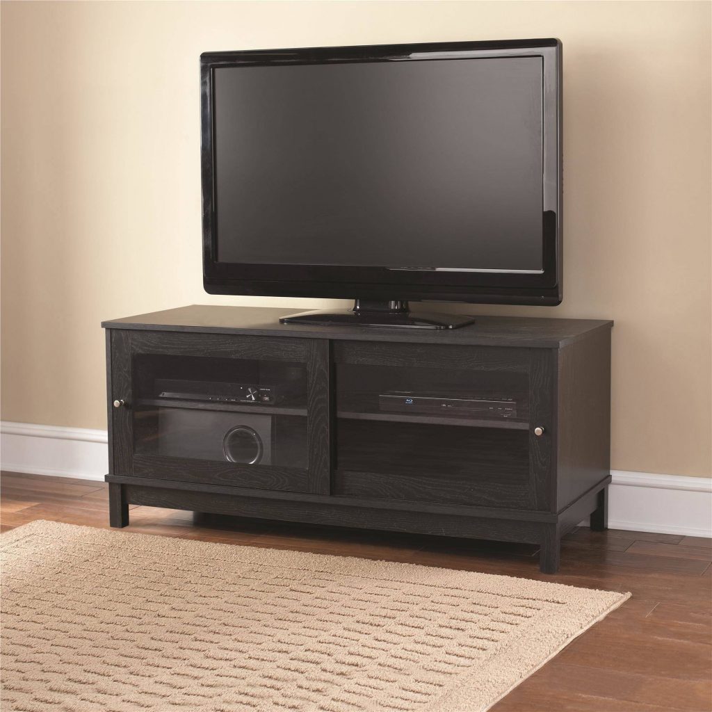 Mainstays Tv Stand With Sliding Glass Doors