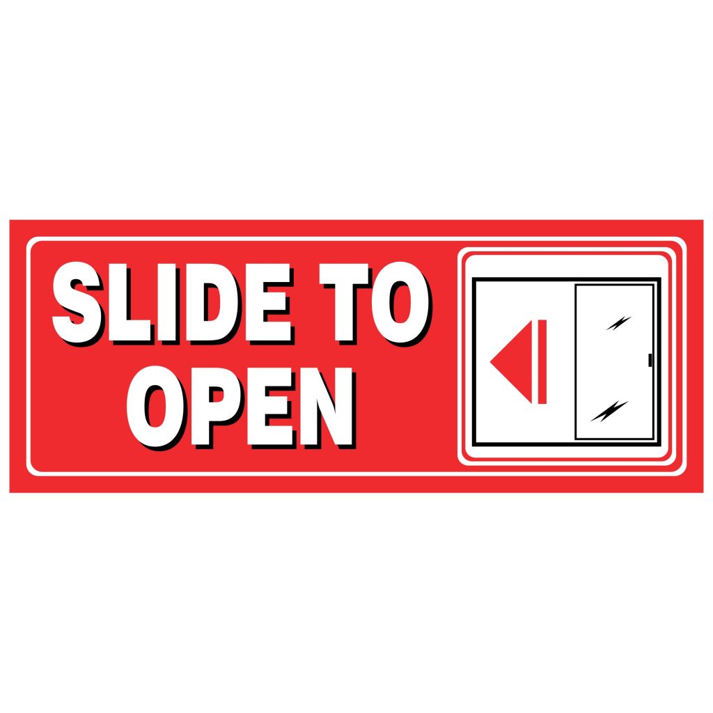 Slider Signs For Office Doors