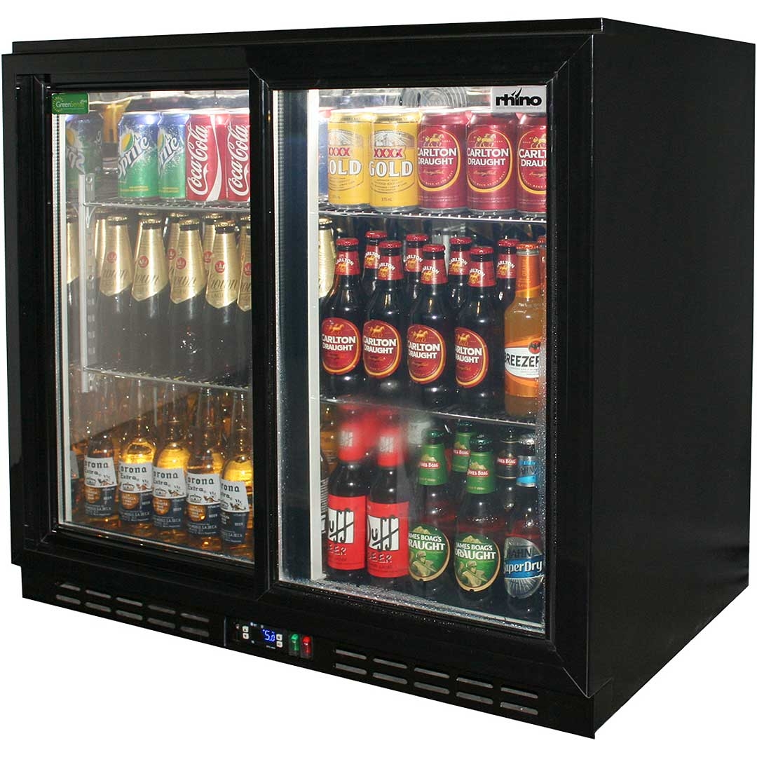 Sliding Door Beverage Refrigerator Sliding Doors