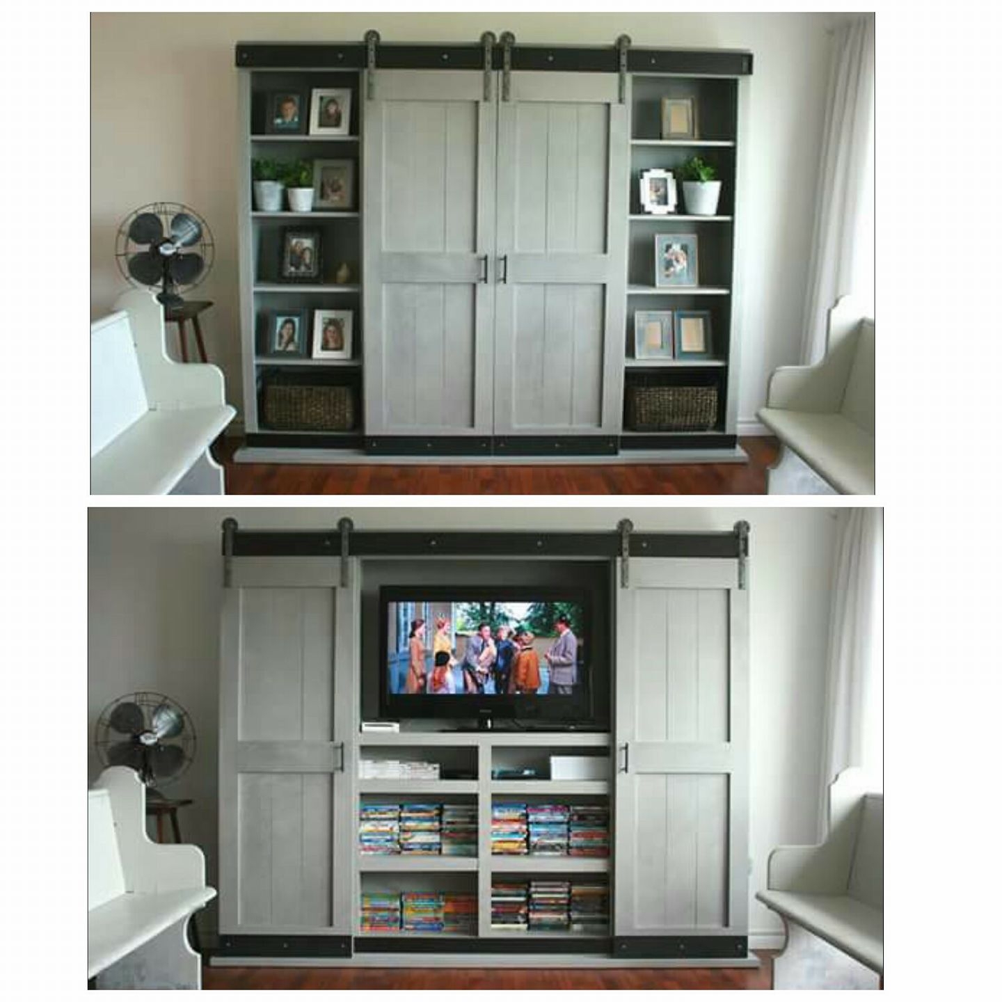 Sliding Door Tv Armoire