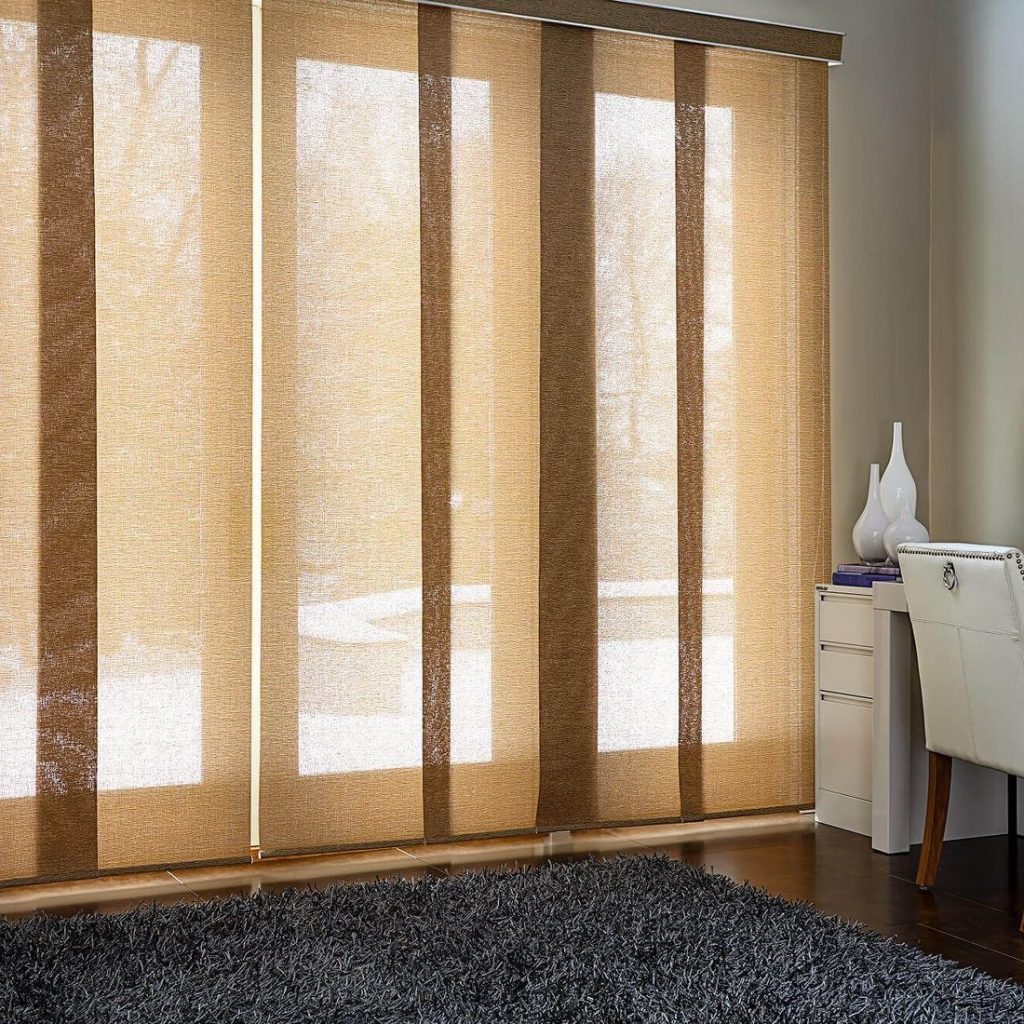 Sliding Glass Door Panel Track Blinds