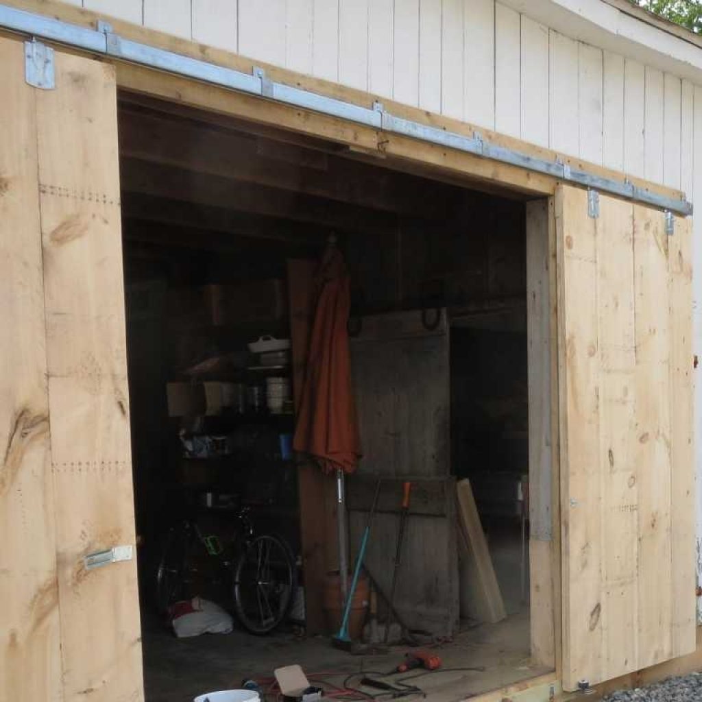 Sliding Pole Barn Door Track