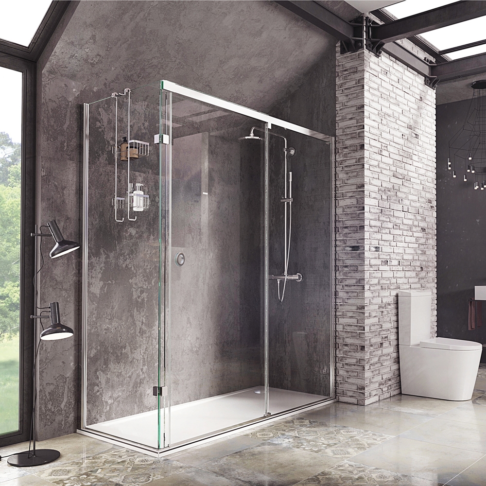 Sliding Shower Door Finger Pulldecem sliding door with finger pull handle shower enclosure roman