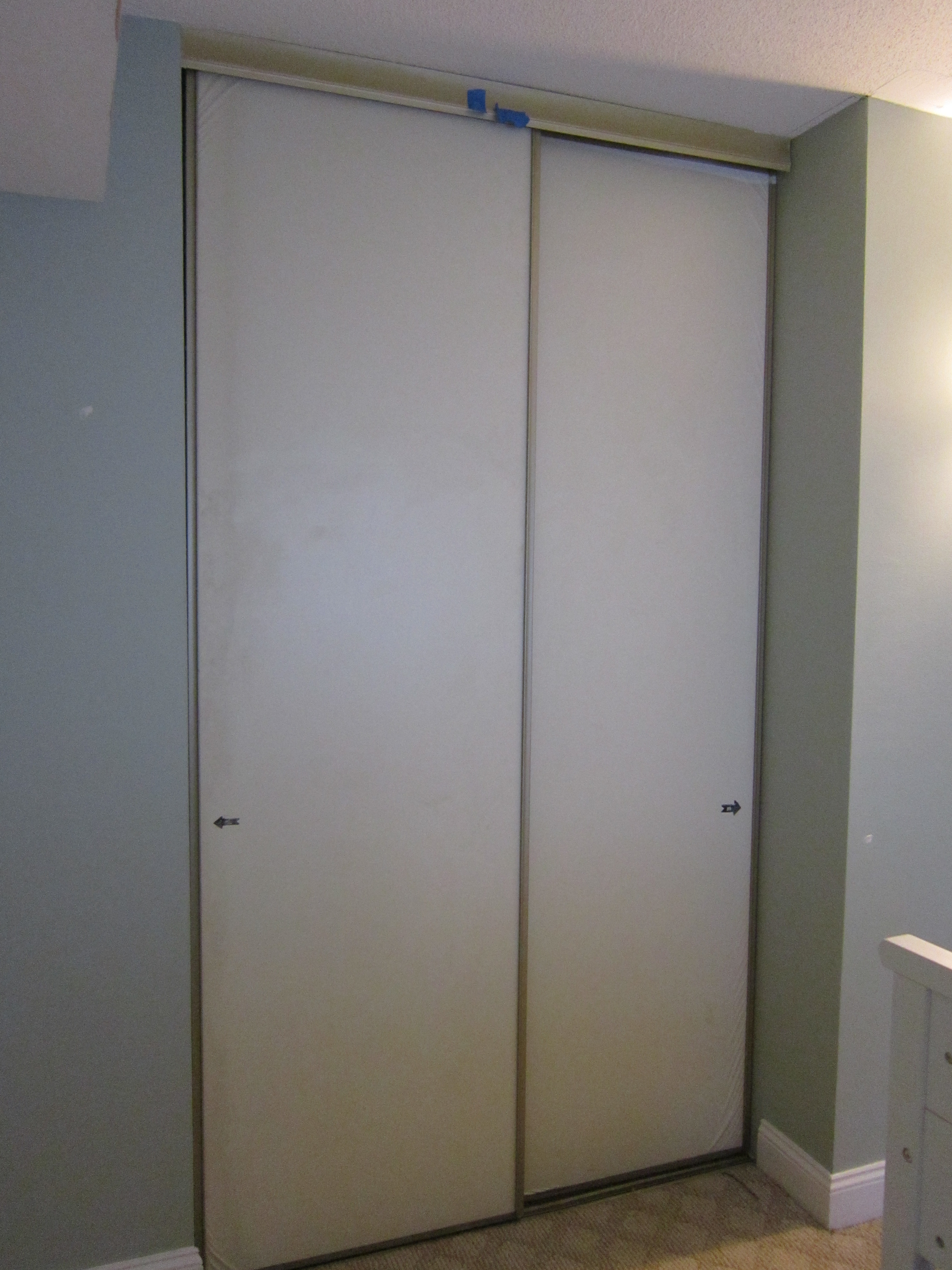 Updating Old Sliding Closet Doors3456 X 4608