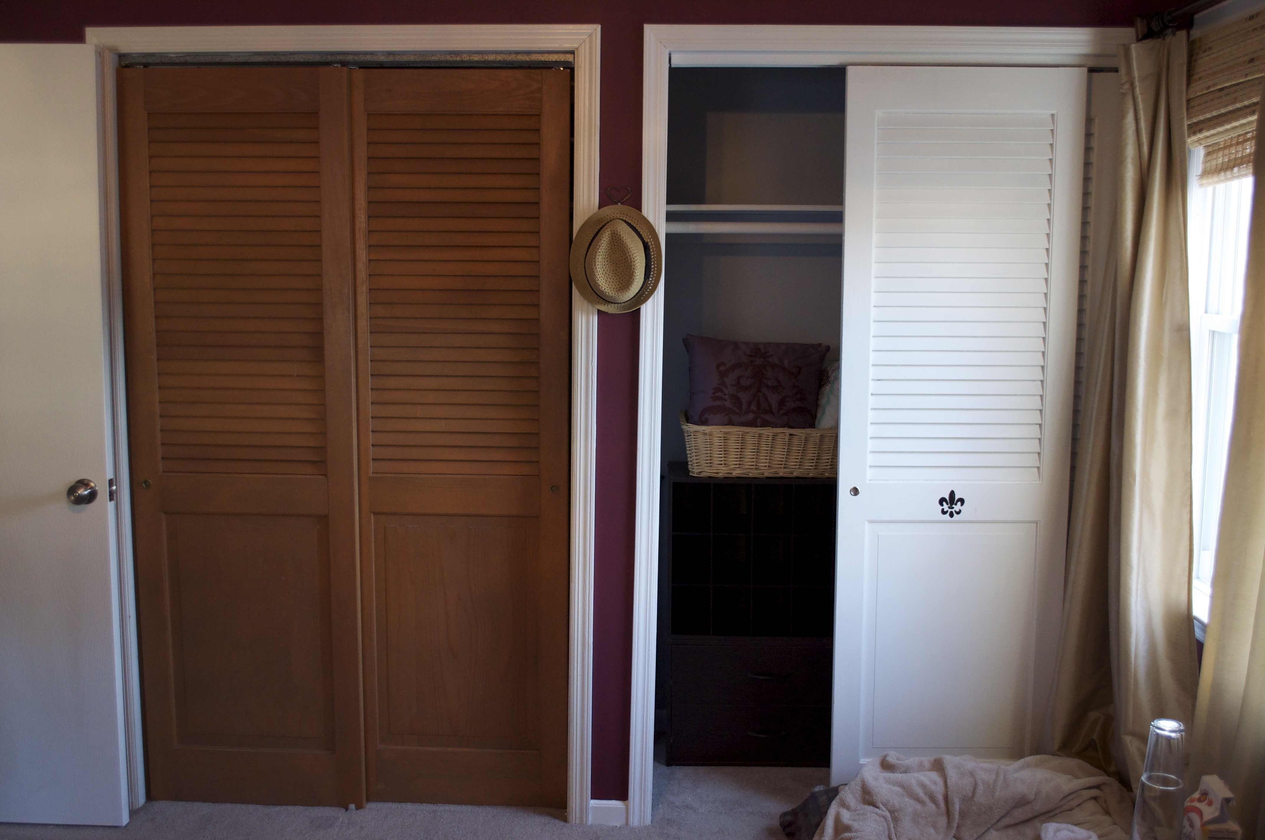 Wooden Louvered Sliding Closet Doors4288 X 2848