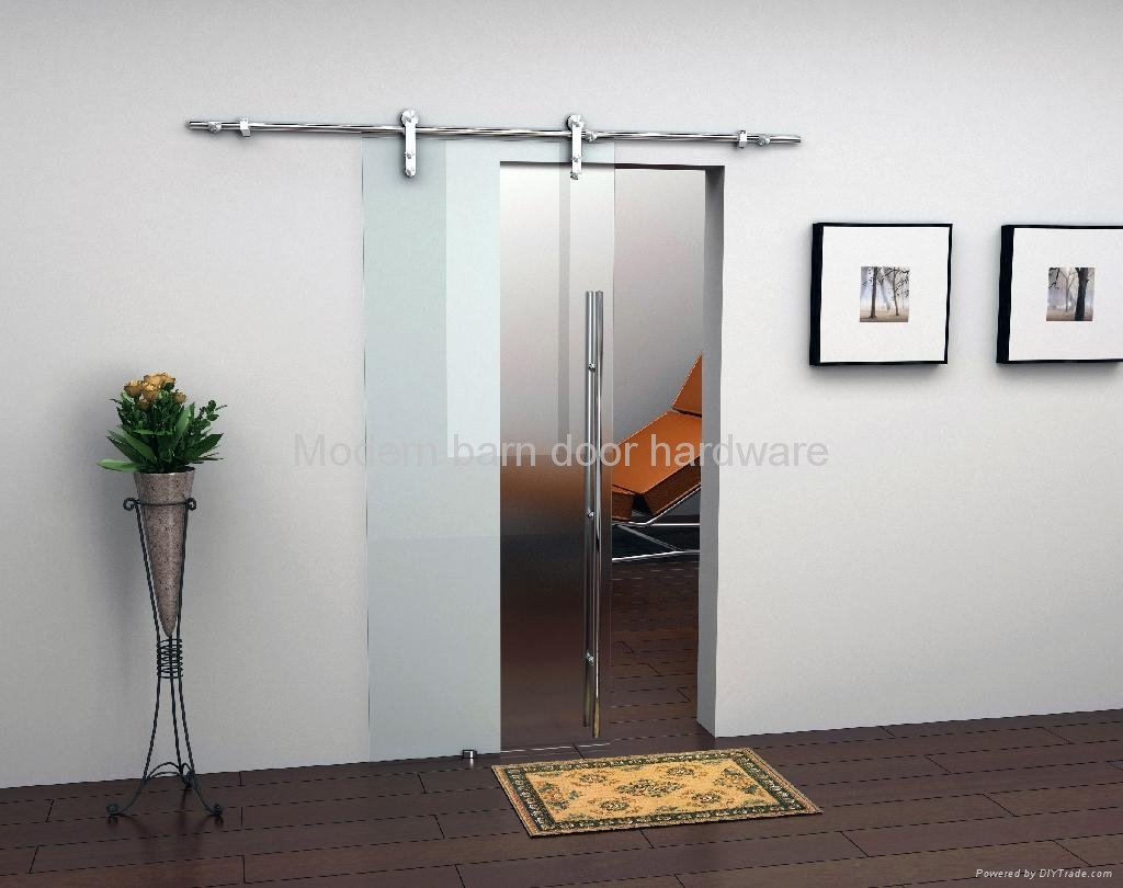 Contemporary Sliding Barn Door Hardware