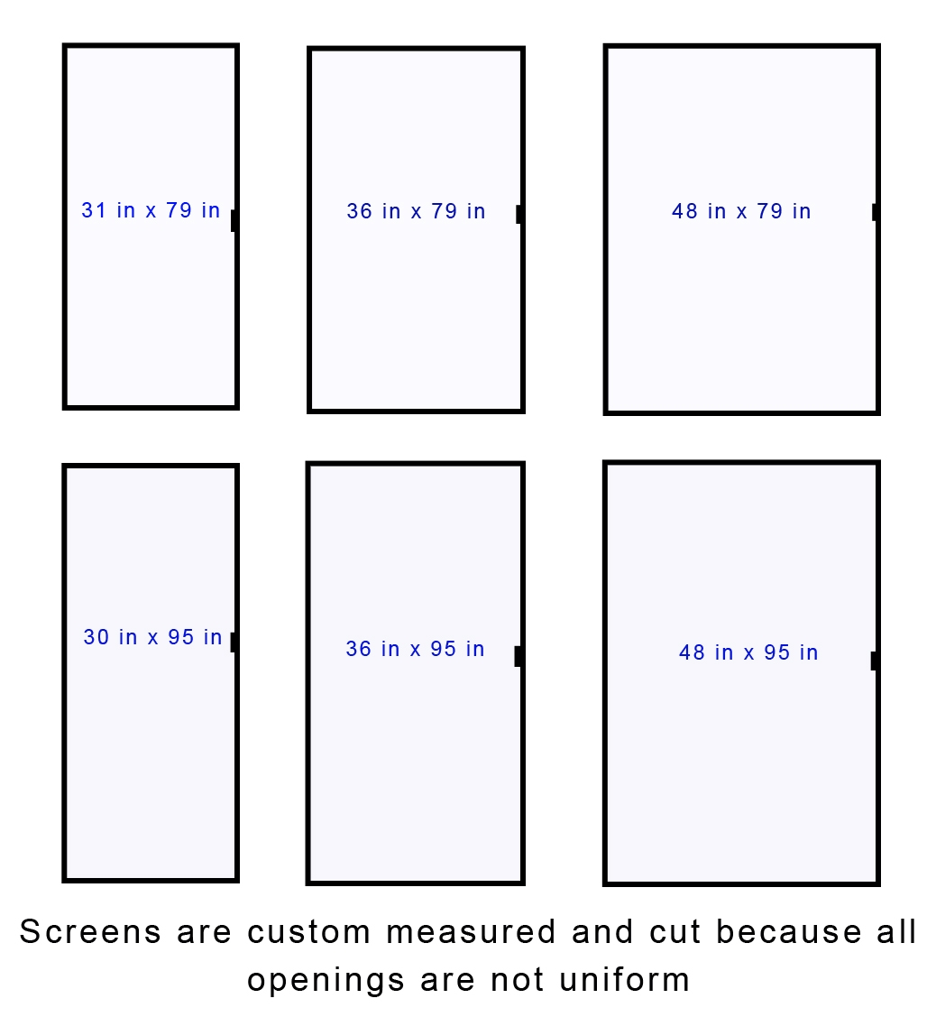 Standard Size Of Sliding Screen Door Sliding Doors