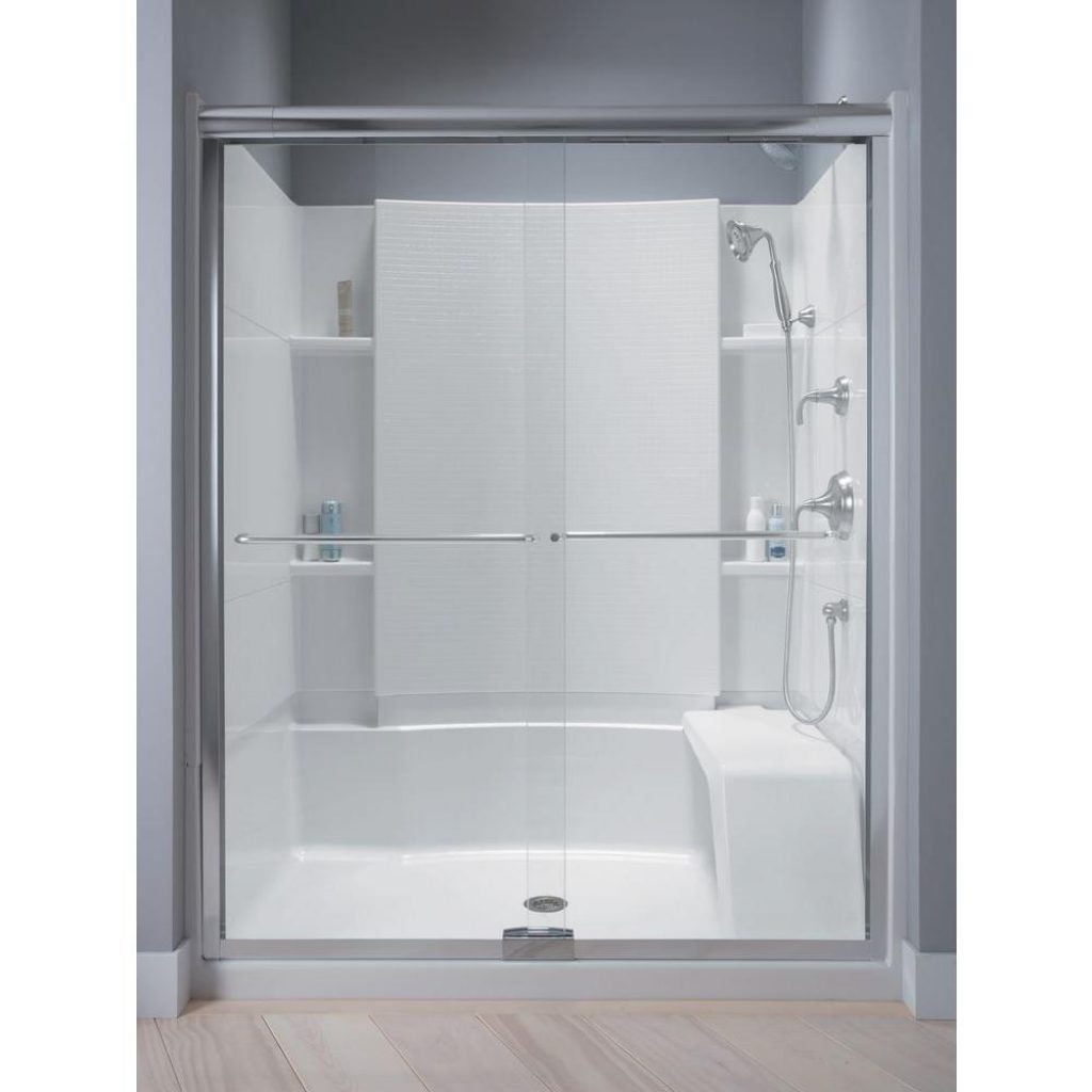 Sterling Frameless Sliding Shower Doors1000 X 1000