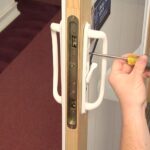 Replace Handle on Sliding Door With Screwdrivers Only