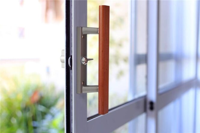 glass sliding door handle replacement