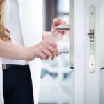 how to fix lock on sliding door