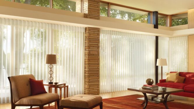 sliding door blinds home depot