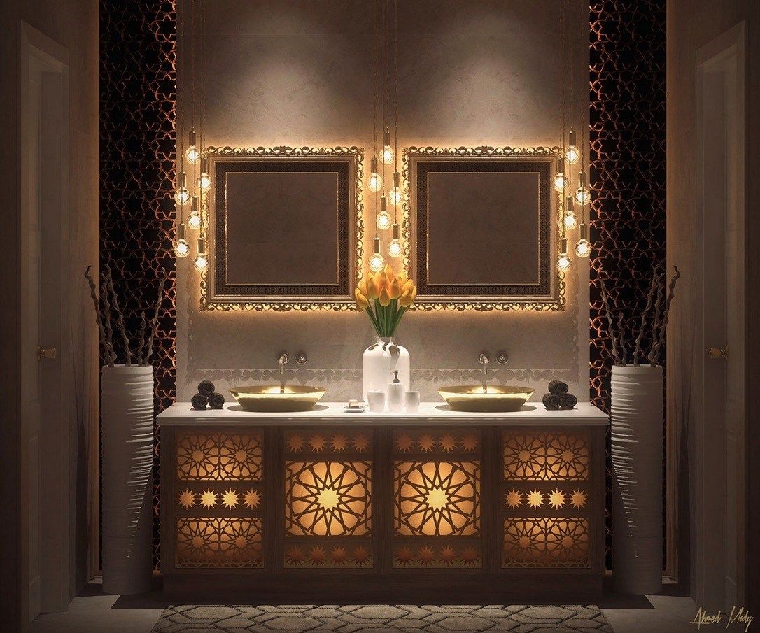 10 bathroom decorating ideas for Moroccan Style Lovers! Moroccan