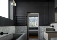 15 Beautiful Black Bathrooms