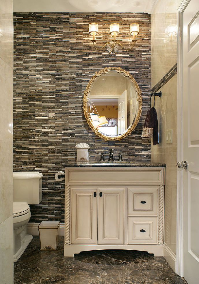 Design by Klima Design Group, LLC White Bathroom Tiles, Bathroom Floor