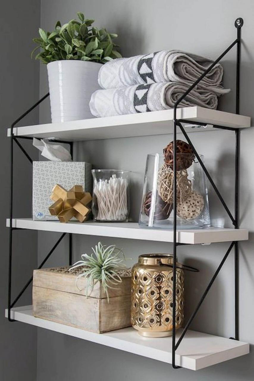 30 Best Bathroom Storage Ideas and Designs for 2020