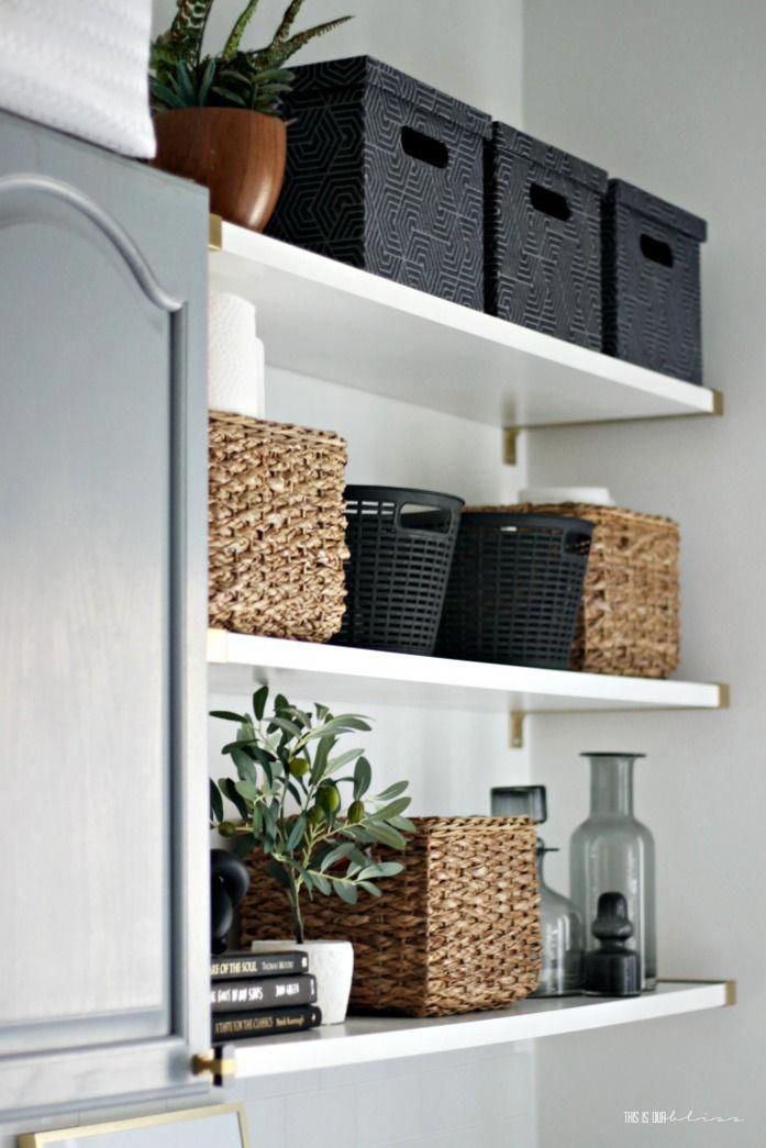 An Organized and Chic Laundry Room Reveal This is our Bliss Chic