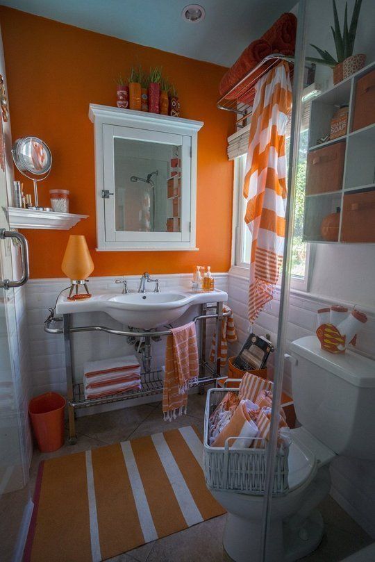 Charles' "California Sunset" Room — Room for Color Contest Orange