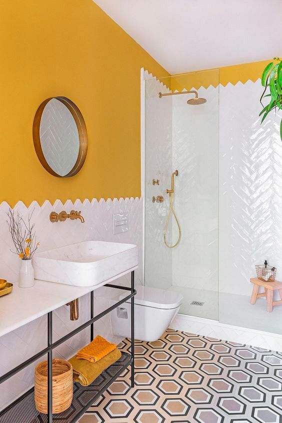 25 Cheerful Yellow Bathroom Decor Ideas Shelterness