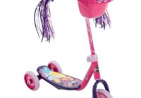 Huffy Disney Princess Kids Toddler Preschool 3 Wheel Kick Scooter with