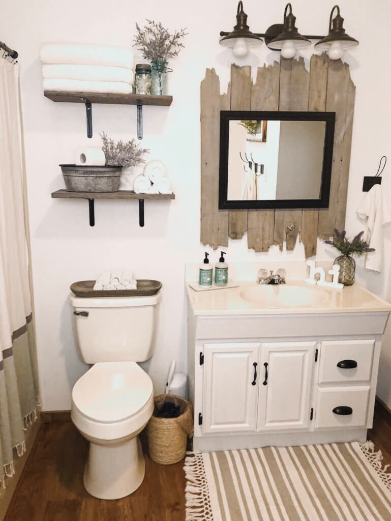 50+ Best Rustic Bathroom Design and Decor Ideas for 2021