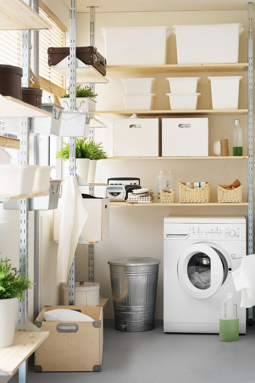 7 laundry storage ideas to steal from Ikea Better Homes and Gardens