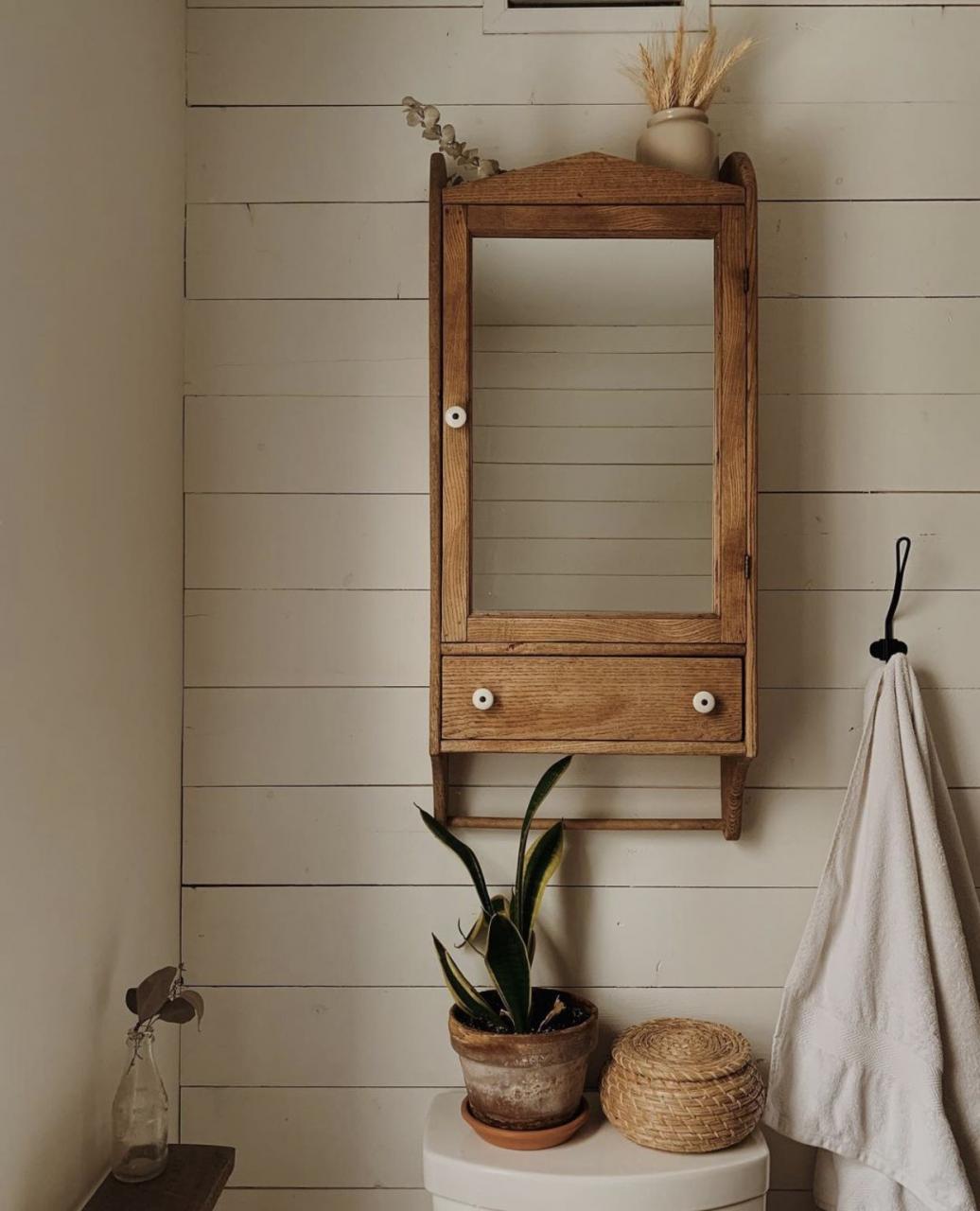 Simple Bathroom Decor, Cottagecore Bathroom Ideas, Bathroom Inspiration
