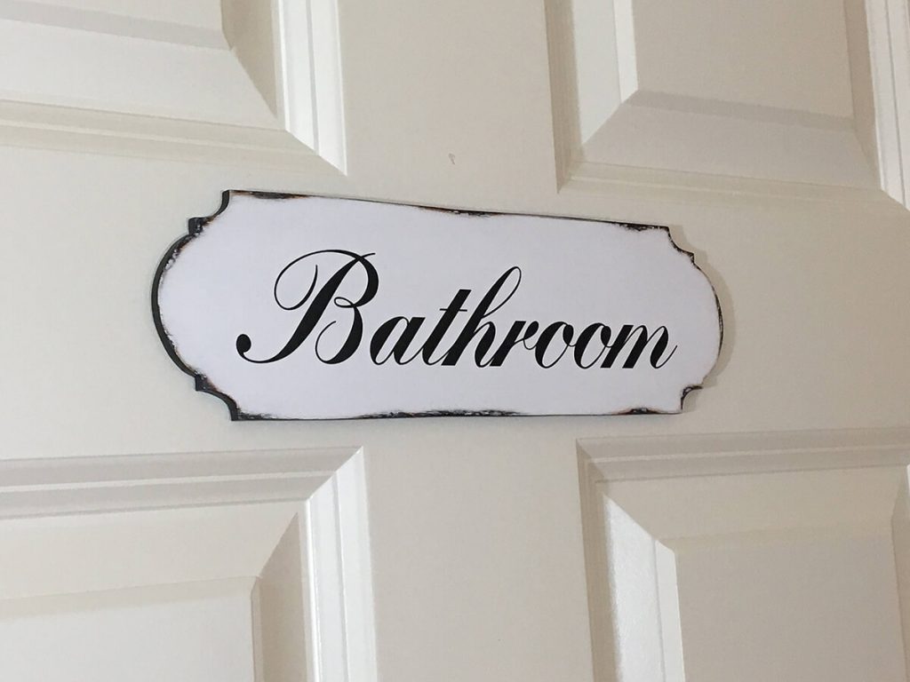 35+ Best Bathrooms Sign Ideas and Designs for 2023