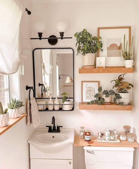 Decorating Your Small Bohemian Bathroom 4Nids