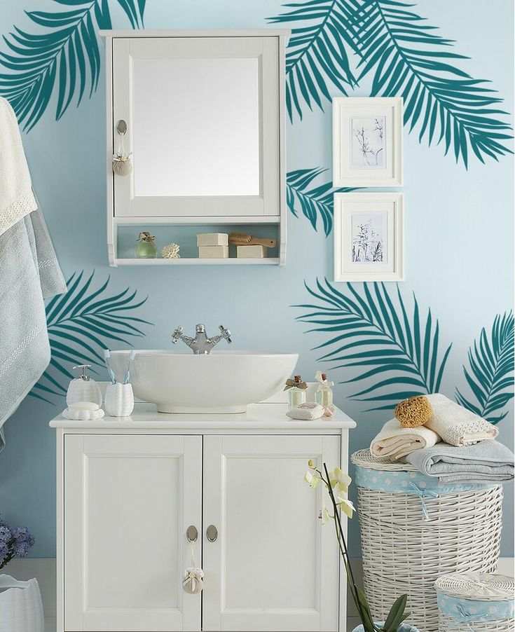 Bathrooms Design Ideas by Wayfair Nursery wall decals, Shabby chic