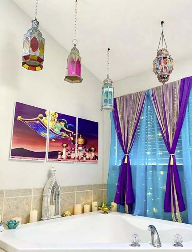 Mum gives home magical makeover so every room is based on different