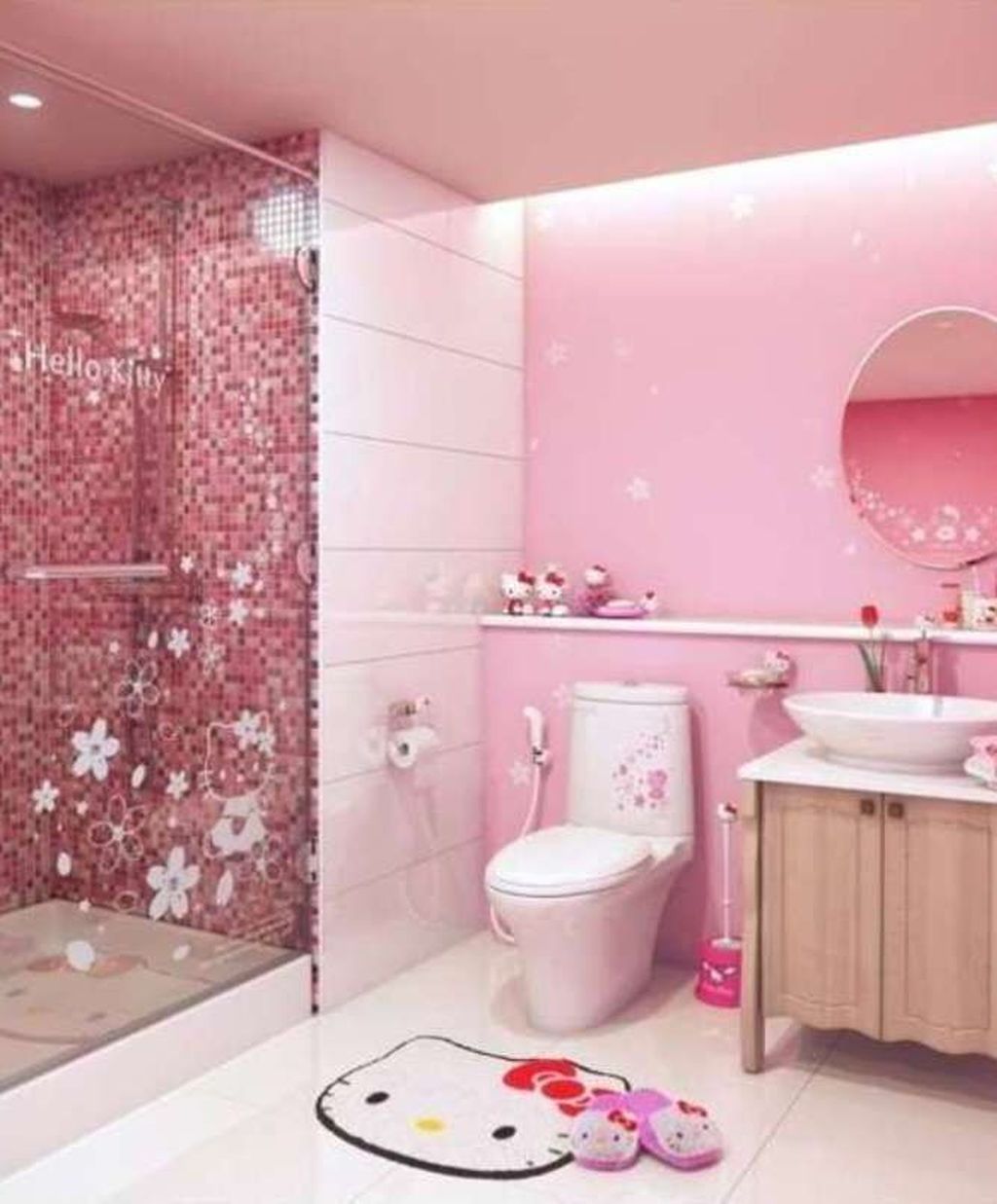 36 Cute Kids Bathroom Designs Ideas That Make Them Happy Girly