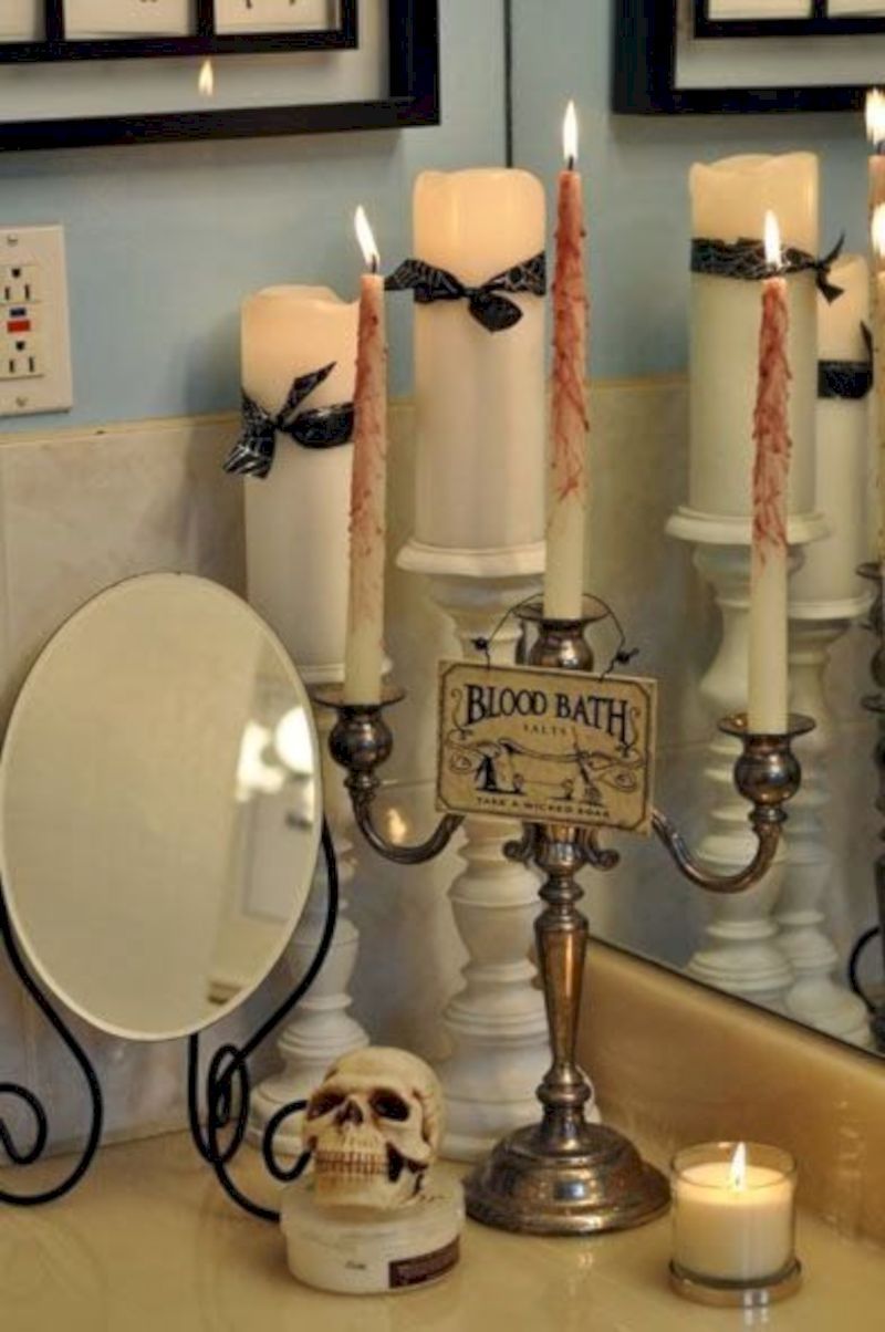 46 Best DIY Halloween Decoration for Bathroom That Inspiring You