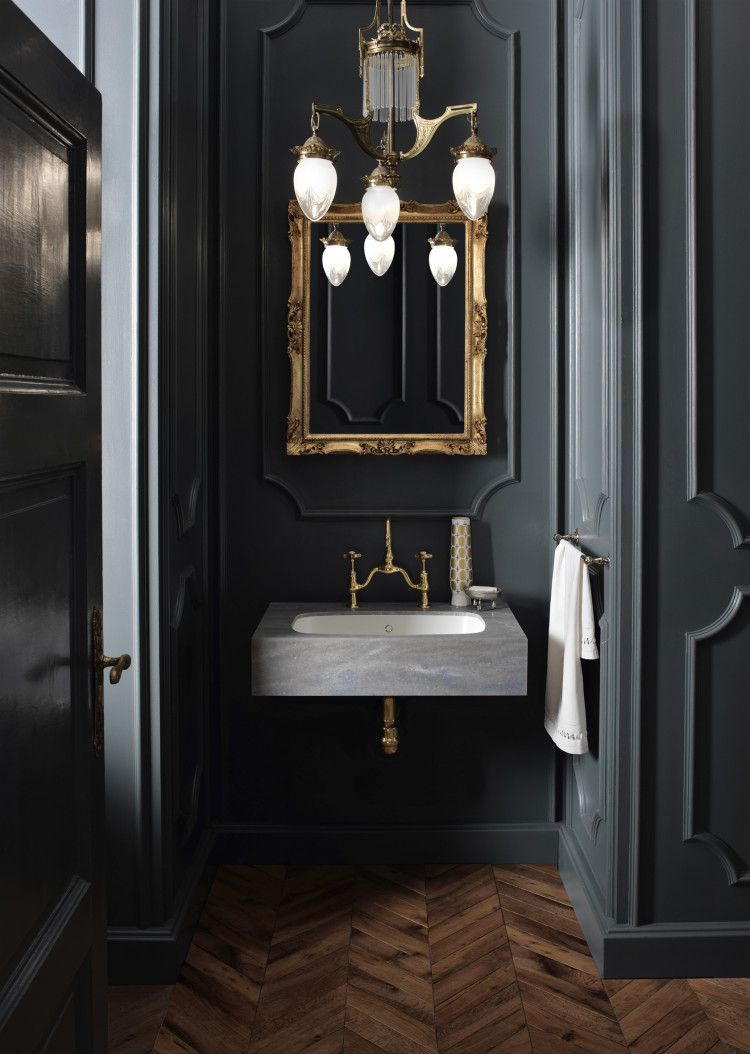 Black walls are amazingcheck out this roundup of black rooms to