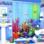 This kids bathroom decor fish about fish shower curtain sea animals