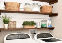 100+ INSPIRING SIMPLE AND AWESOME LAUNDRY ROOM IDEAS Small laundry