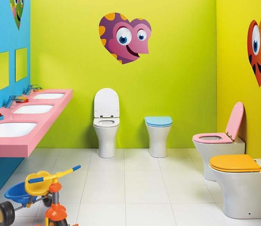 46+ Awesome & Dazzling Kids’ Bathroom Design Ideas 2019