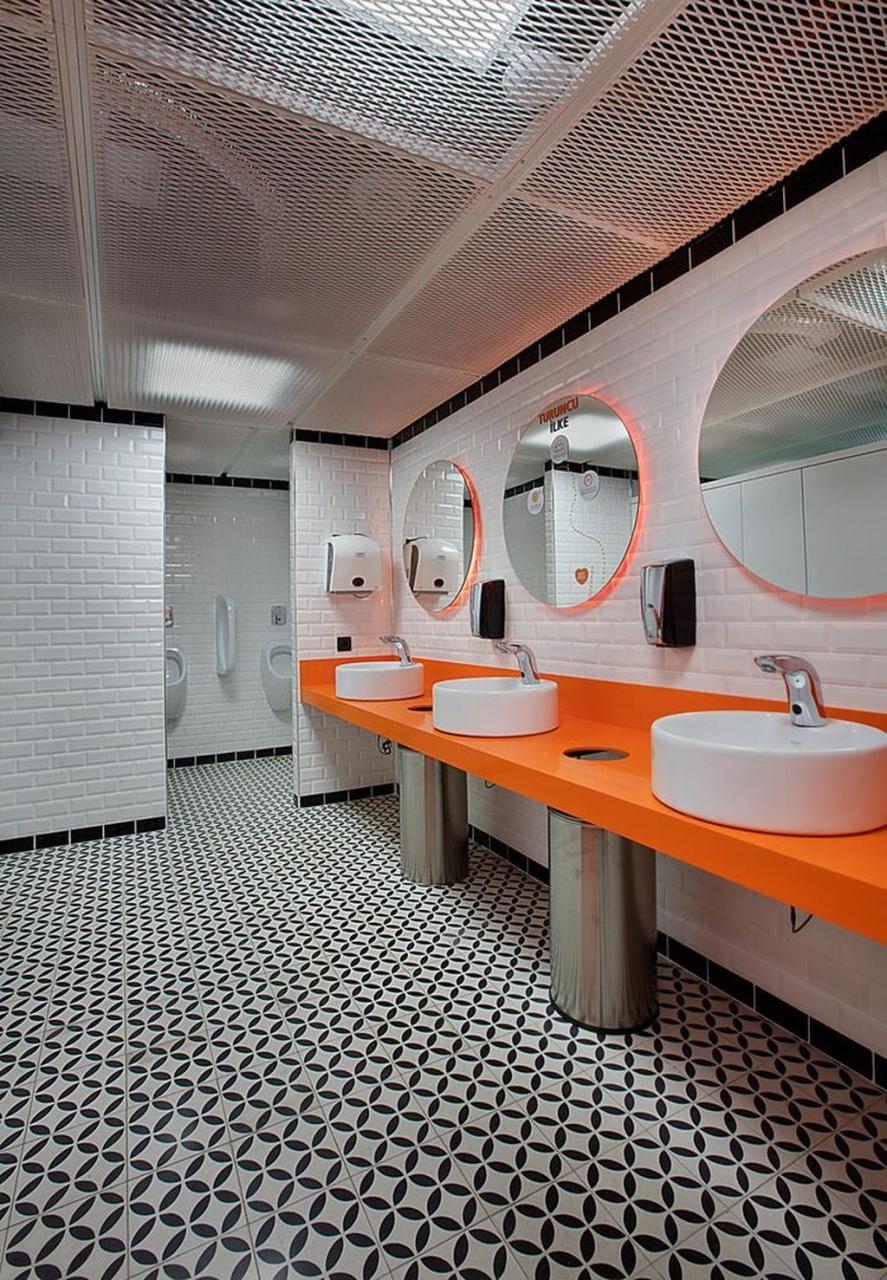 35 Impressive Office Bathroom Décor Ideas Commercial bathroom designs