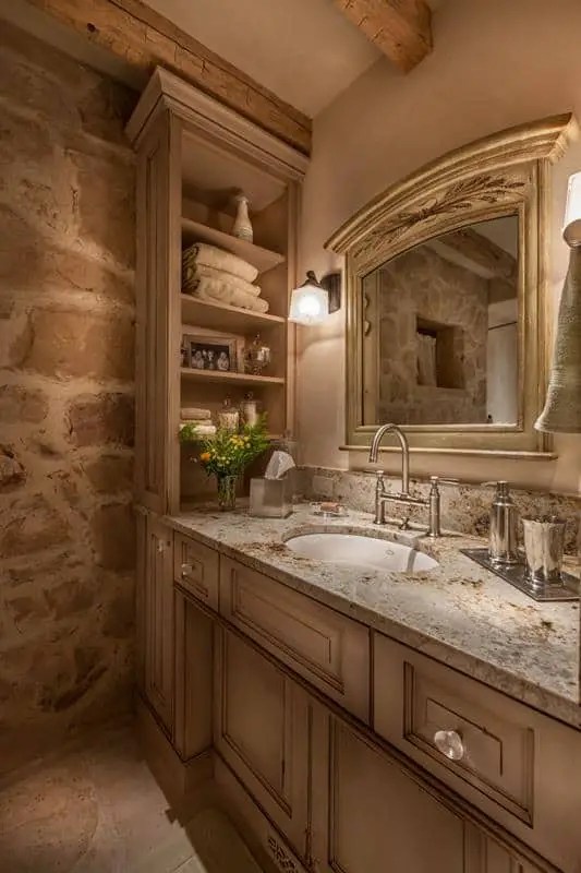 30 Beautiful Brown Bathroom Design Ideas (Photo Gallery) Home Awakening