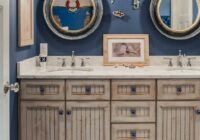 50+ Incredible Coastal Style Nautical Bathroom Designs Ideas Nautical