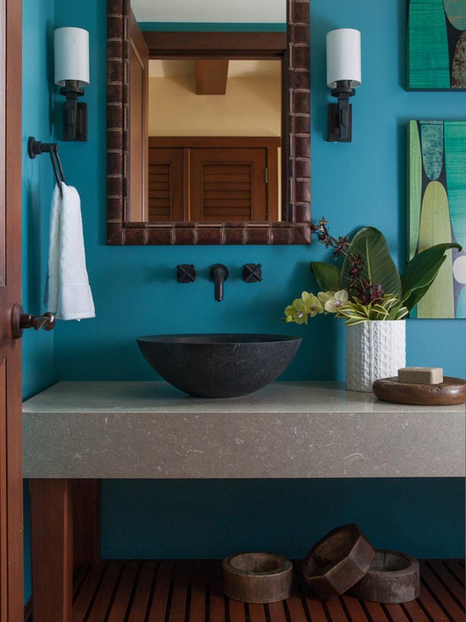 30+ Tropical Bathroom Decor