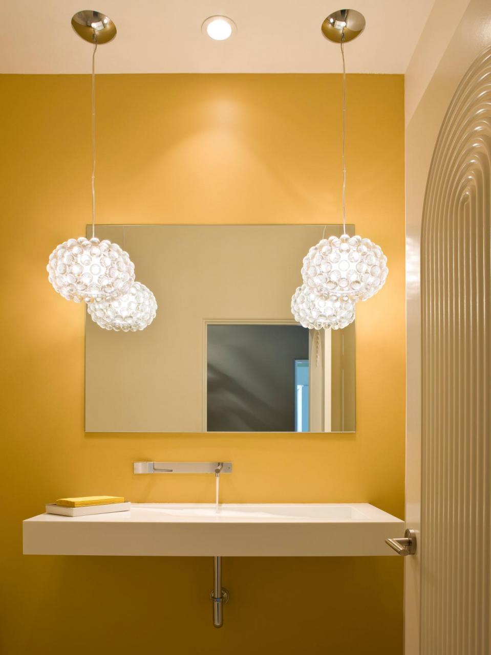 10 Yellow Bathroom Ideas HGTV's Decorating & Design Blog HGTV