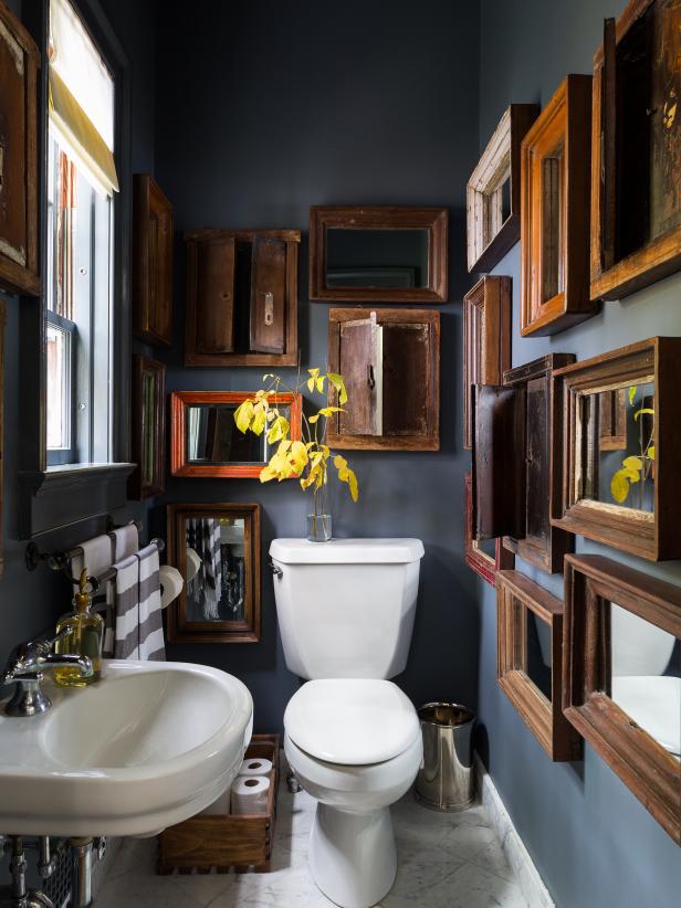 How To Decorate Wall Above Toilet Leadersrooms