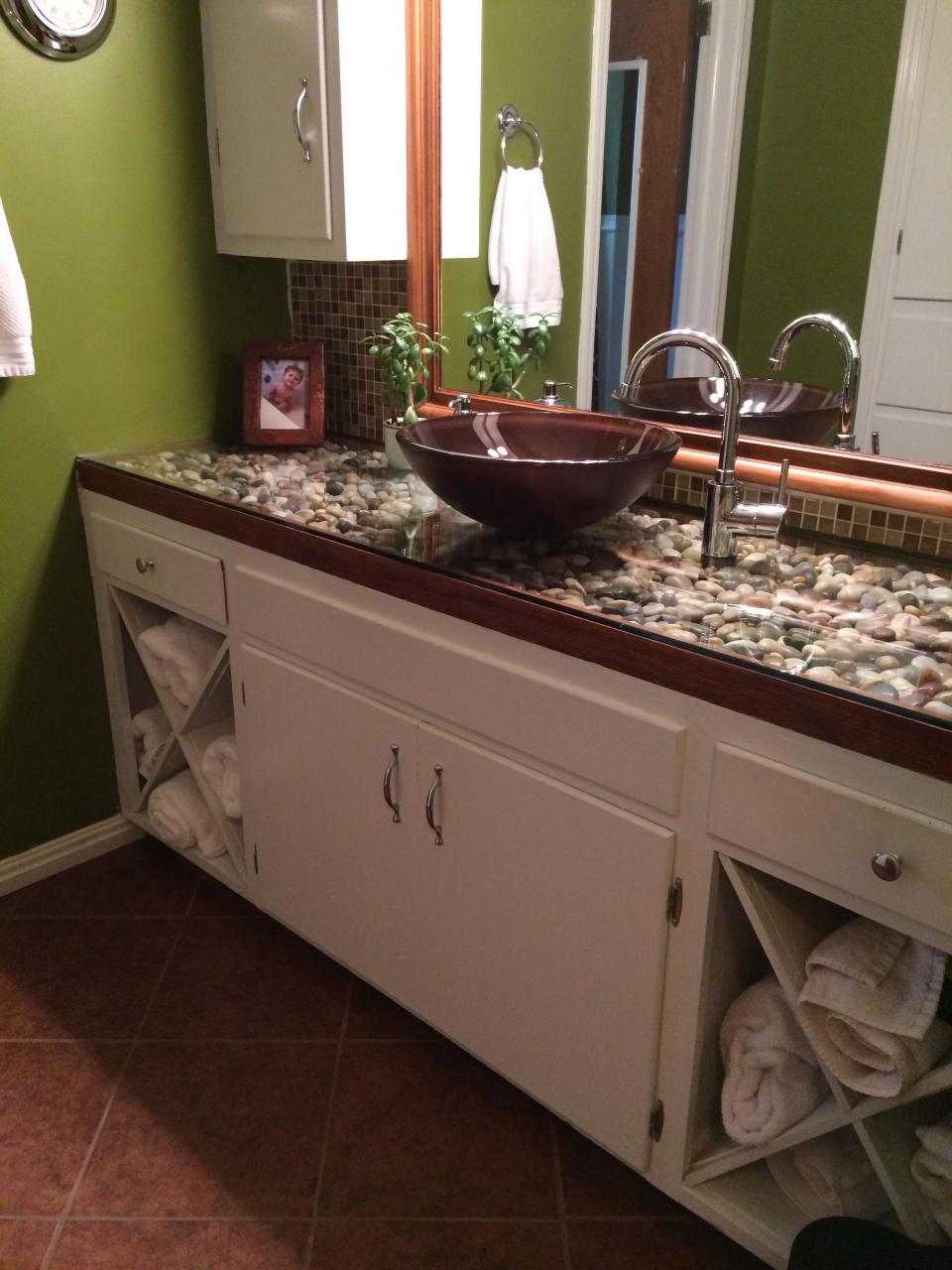 Master Bathroom Color Ideas With Granite Countertop Mirror Bathroom